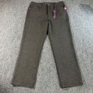 Gloria Vanderbilt Amanda Classic Fit Tapered Leg Jeans Gray Petite 14P NWT